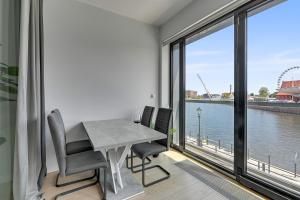 Výhľad na rieku v blízkosti apartmánu