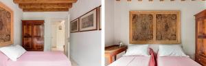 A bed or beds in a room at Casa Contarini