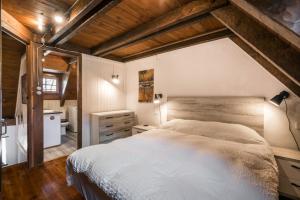 Postel nebo postele na pokoji v ubytování Chalet adosado en Garós a 7 mins de Baqueira
