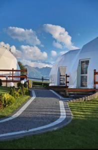 Příroda nedaleko luxury tent