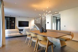 TV a/nebo společenská místnost v ubytování Pot