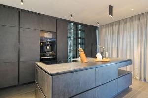 Kuchyň nebo kuchyňský kout v ubytování Pot