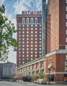 a building with a sign on top of it at Graduate by Hilton Providence in Providence +37 photos