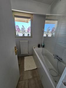 Koupelna v ubytování Le Duplex + 27 fotografií