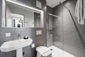 Koupelna v ubytování GLANDON Rooms Haldenhof - Self-Check-In