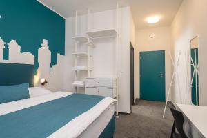 Postel nebo postele na pokoji v ubytování Design Hotel VP1 ART