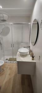 Kúpeľňa v ubytovaní HabitaHost Colón