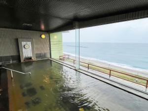 Nespecifikovaný výhled na moře nebo výhled na moře při pohledu z hotelu