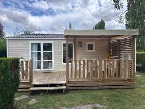 Κήπος έξω από το Mobil home XL confort