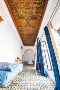 Zona d'estar a Riad Mtamer, Tetouan