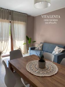 Khu vực ghế ngồi tại VITA LENTA- Casa Vacanze