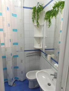Koupelna v ubytování Torre Agada