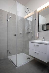 Koupelna v ubytování Design Hotel VP1 ART