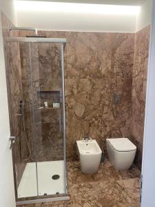 Koupelna v ubytování B&B IL Lux
