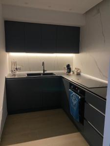 Kuchyň nebo kuchyňský kout v ubytování B&B IL Lux