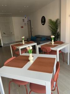 Posezení v ubytování B&B IL Lux