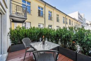 Balcone o terrazza di GLANDON Rooms Haldenhof - Self-Check-In