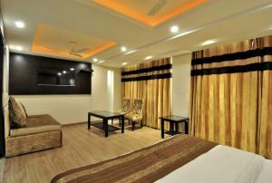 Posezení v ubytování Hotel Sai Miracle - New Delhi