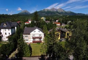 Výhľad na hory alebo výhľad na hory priamo z apartmánu