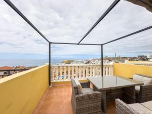 Balkón nebo terasa v ubytování Ocean Front Teneriffa 2 Bedroom Penthouse Costa Adeje