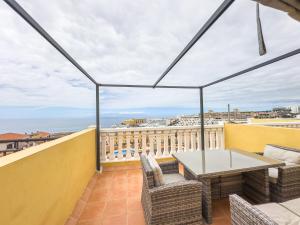 Balkón nebo terasa v ubytování Ocean Front Teneriffa 2 Bedroom Penthouse Costa Adeje