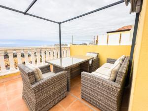 Balkón nebo terasa v ubytování Ocean Front Teneriffa 2 Bedroom Penthouse Costa Adeje
