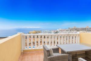 Balkón nebo terasa v ubytování Ocean Front Teneriffa 2 Bedroom Penthouse Costa Adeje