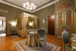 Posezení v ubytování Hotel Al Ponte Mocenigo
