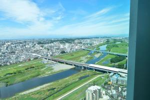 Letecký snímek ubytování Futakotamagawa Excel Hotel Tokyu