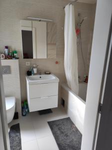 Vonios kambarys apgyvendinimo įstaigoje Arlon Guest House