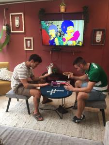 Uma TV ou centro de entretenimento em WOT Lisbon Nomad