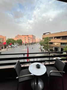 Balkón nebo terasa v ubytování La Renaissance hôtel Marrakech