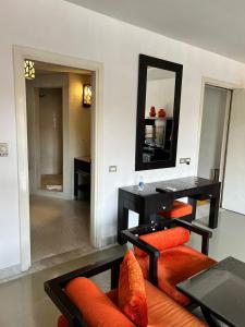 Posezení v ubytování La Renaissance hôtel Marrakech