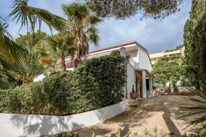 Κήπος έξω από το Villa Polina