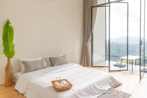 Letto o letti in una camera di Bon r kaad