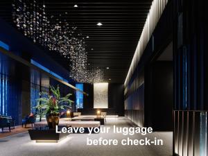revive your language before check in in a lobby at Mitsui Garden Hotel Fukuoka Nakasu in Fukuoka