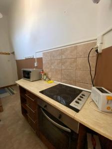 Küche/Küchenzeile in der Unterkunft Jókai 10 Vendégház Csongrád