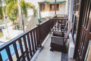 Balkon oz. terasa v nastanitvi Palazzo Hikkaduwa