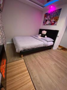 Postel nebo postele na pokoji v ubytování Sultan Spa Privatif Lille