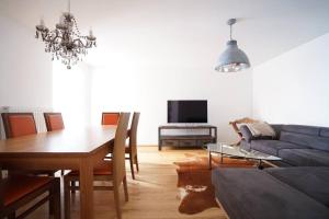 منطقة جلوس في Authentic Austrian Flat in the South of Vienna