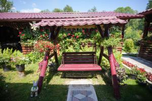 Zahrada ubytování Casa Ion