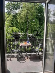 Balkón nebo terasa v ubytování En el corazon de Vilnius
