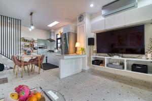 Kuchyň nebo kuchyňský kout v ubytování Rattana House Homestay + 6 fotografií