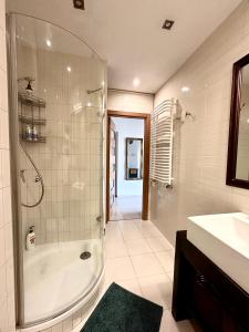 Kúpeľňa v ubytovaní Gocław 2 rooms Parking Free