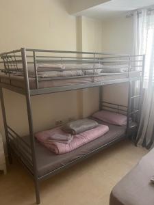 Postel nebo postele na pokoji v ubytování Wohnung in Chilches