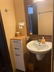 Koupelna v ubytování Bansko Royal Towers APARTMENT 738