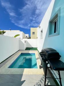 Bazén v ubytování Villa Angel nebo v jeho okolí