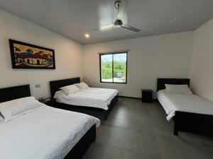 Postel nebo postele na pokoji v ubytování Amazilia Guesthouse