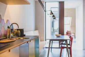 Dapur atau dapur kecil di The Hide