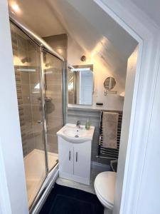 Vannituba majutusasutuses 2 Bed Holiday Home with River Views